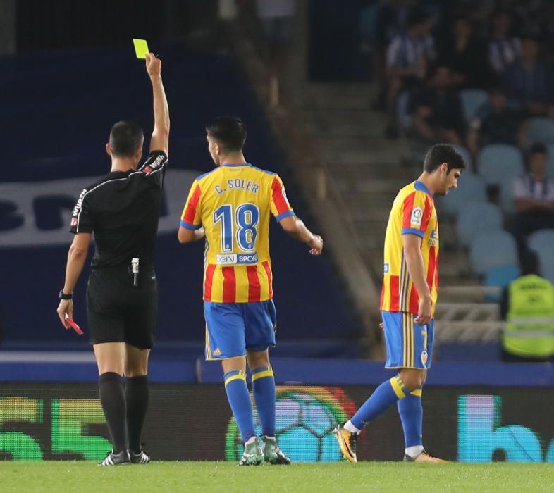 Real Sociedad - Valencia CF, en imágenes