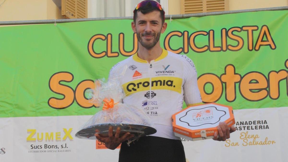 Juan Antonio Segovia, ganador de la Cursa de s'Indiot