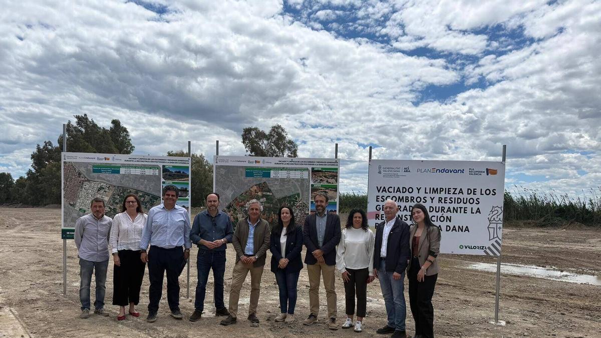 La Generalitat clausura los puntos de gestión de escombros de la reconstrucción en Catarroja