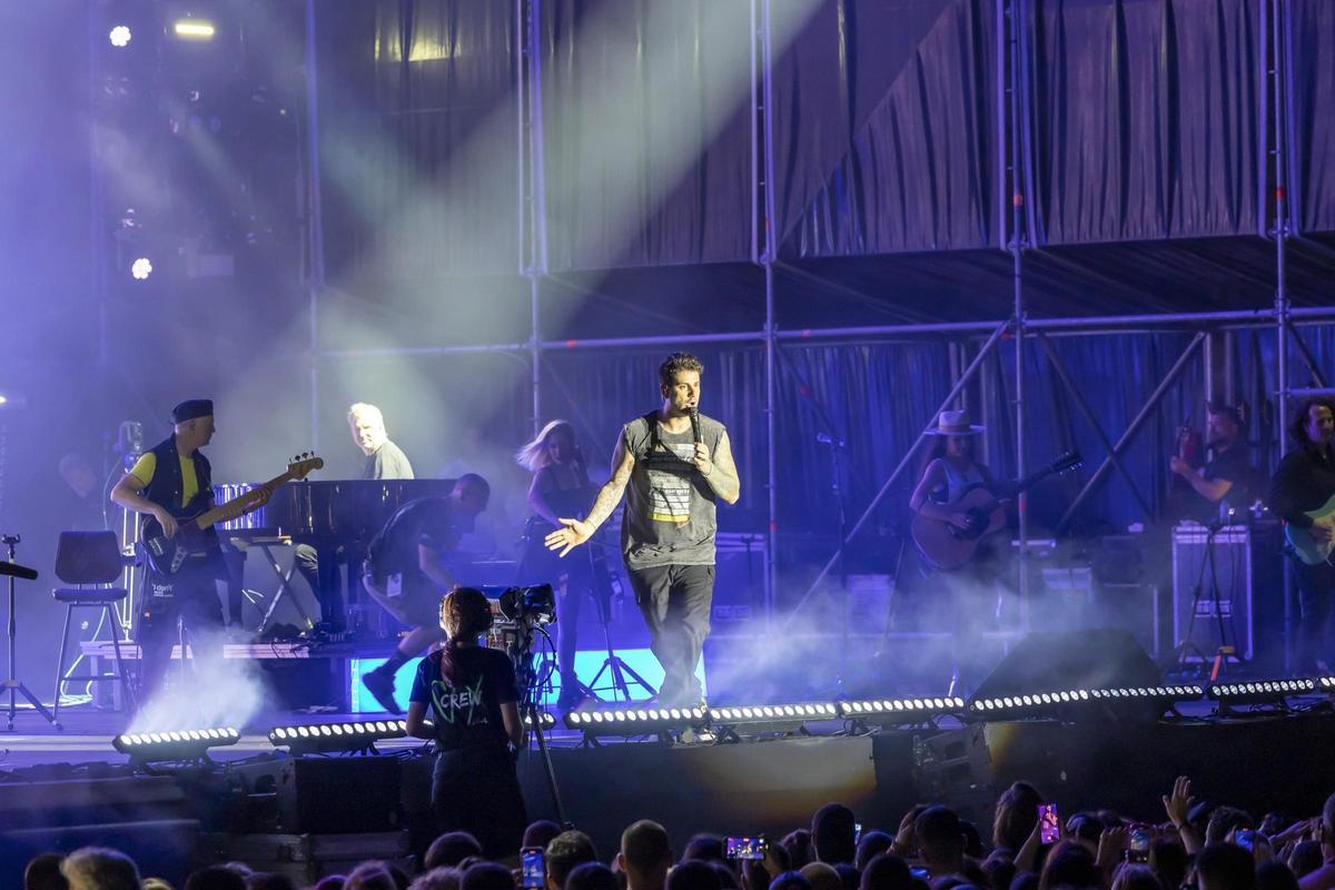 Más de 8.500 personas disfrutan del concierto de Melendi en Brilla Torrevieja
