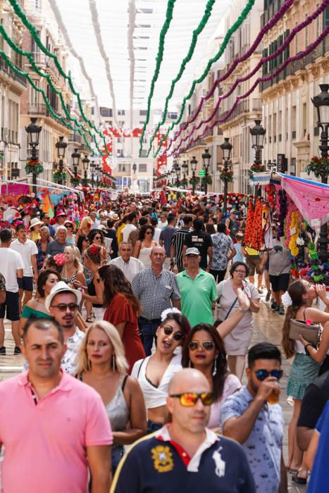 Último día de Feria en el Centro de Málaga