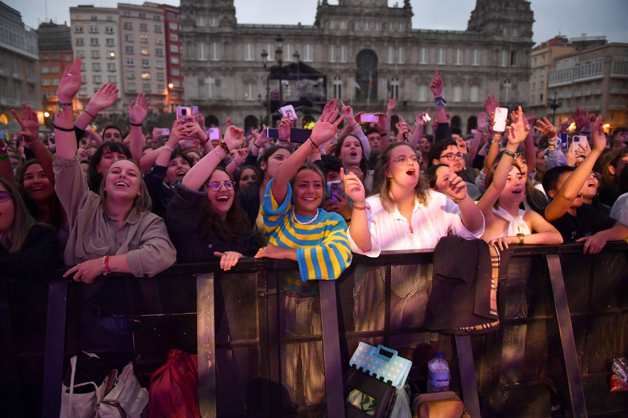 Fiestas de María Pita 2022: concierto de Dani Fernández