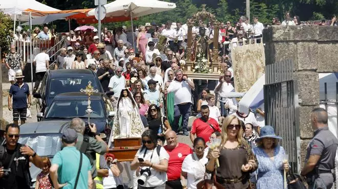 Día grande de las fiestas de San Roque en Vigo, en imágenes