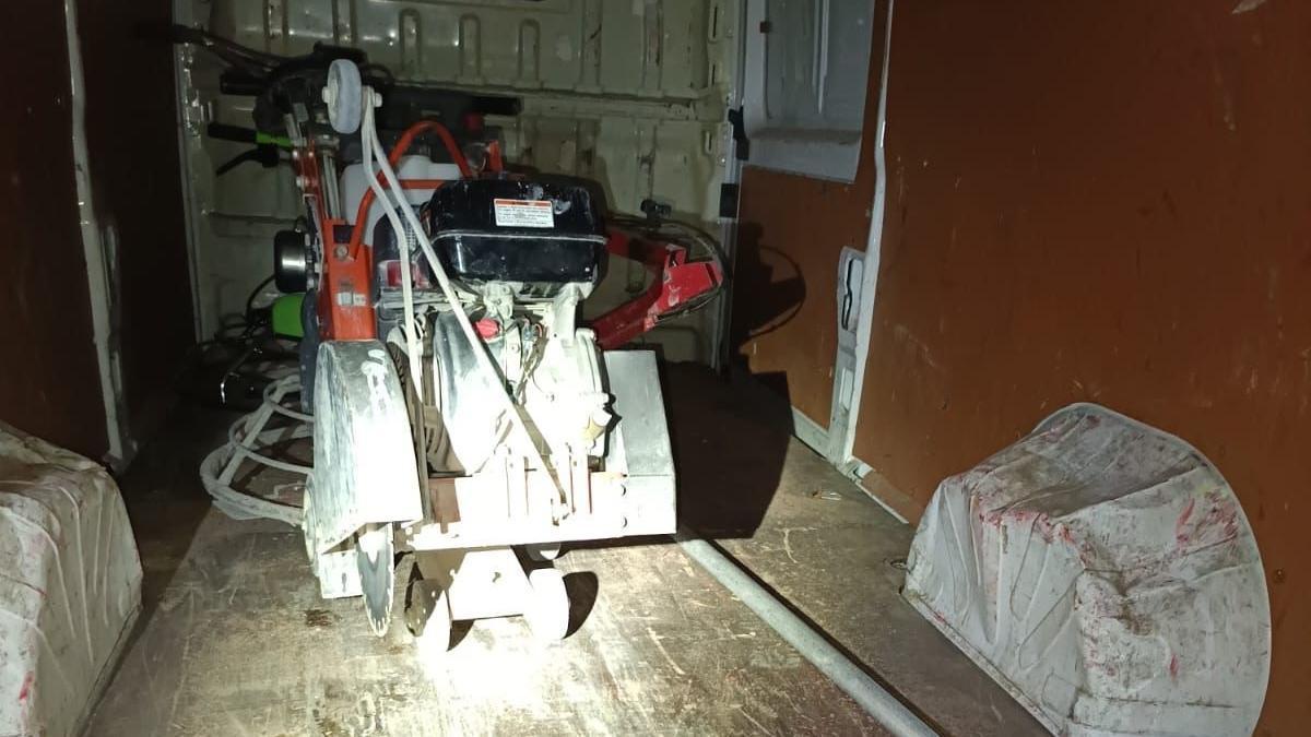 Les imatges del robatori a una empresa de Quart