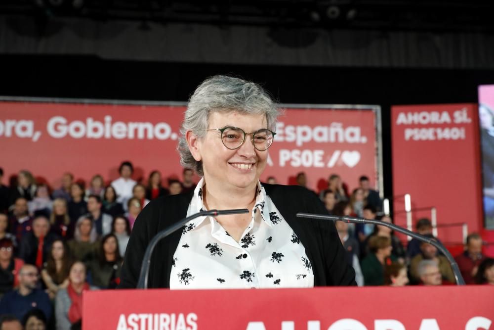 Mitin de Pedro Sánchez en Gijón