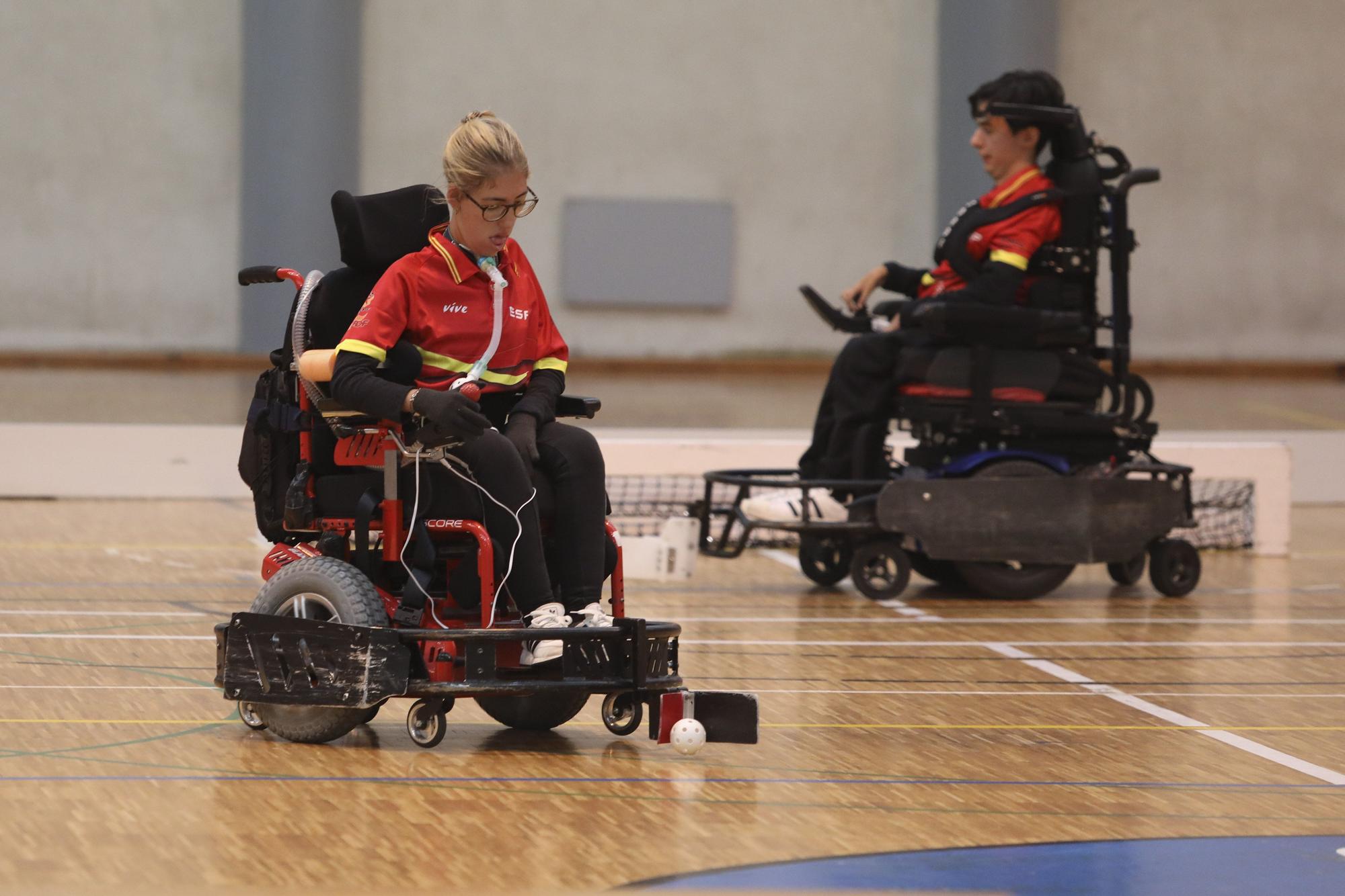 Las imágenes de la concentración de la selección española de hockey en silla de ruedas