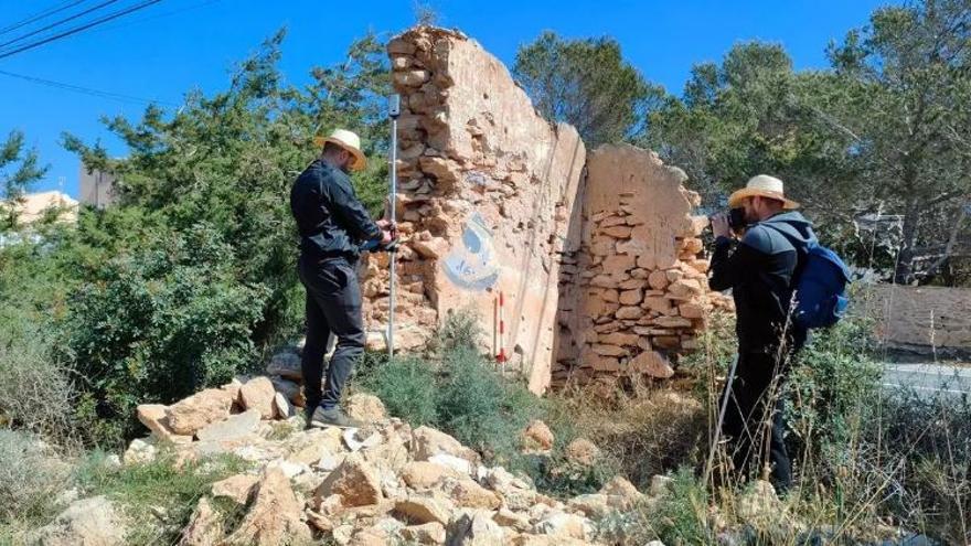 Paralizan la construcción de una piscina y la plantación de olivos en la colonia penitenciaria de Formentera