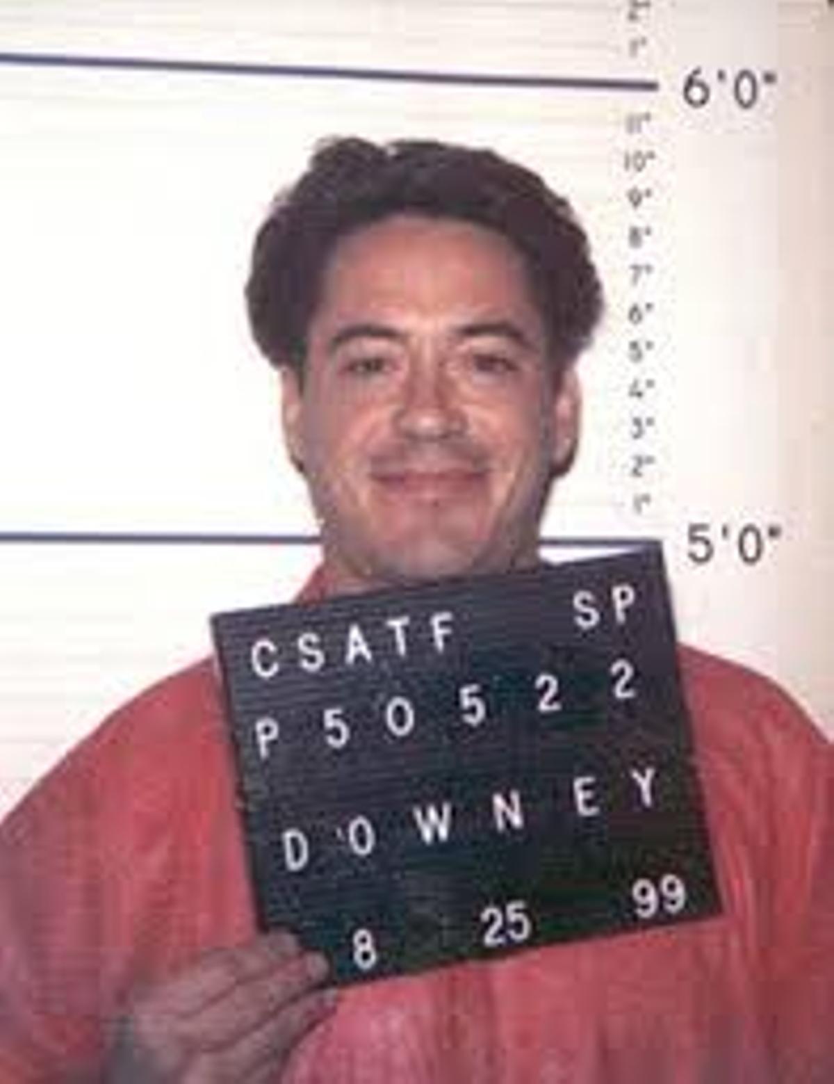 'Mugshot' de Robert Downey Jr.