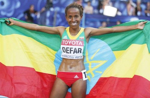 Octava jornada del Mundial de Atletismo de Moscú en la que la saltadora Ruth Beitia ha conseguido la medalla de bronce para España.