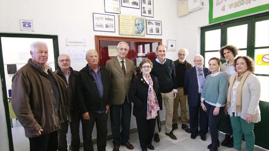 Homenaje al director del colegio San Vicente Ferrer