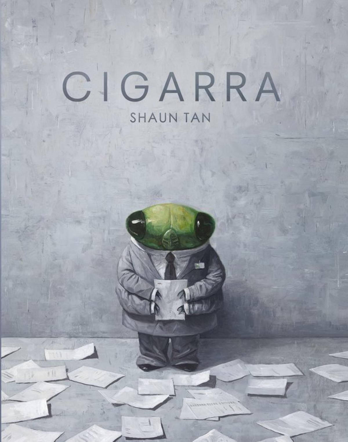 Portada del libro ilustrado ’Cigarra’, de Shaun Tan