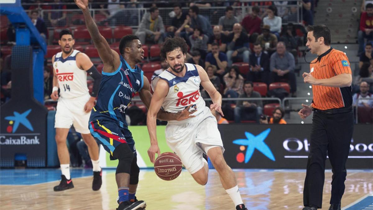 Llull hizo reaccionar al Madrid en el tercer cuarto