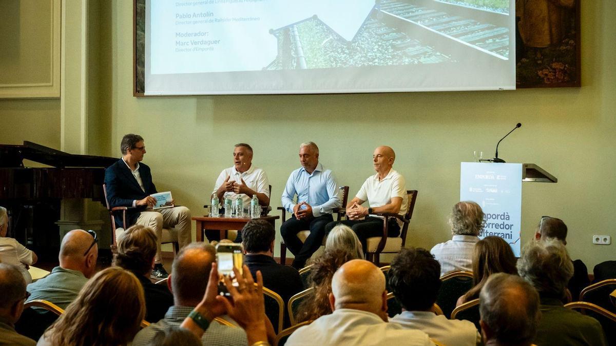 Les imatges de la jornada "L’Empordà i el Corredor Mediterrani"