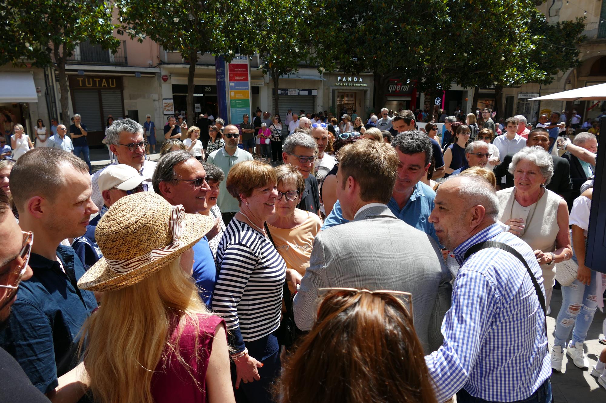 Les imatges de la presa de possessió de Jordi Masquef com a alcalde de Figueres