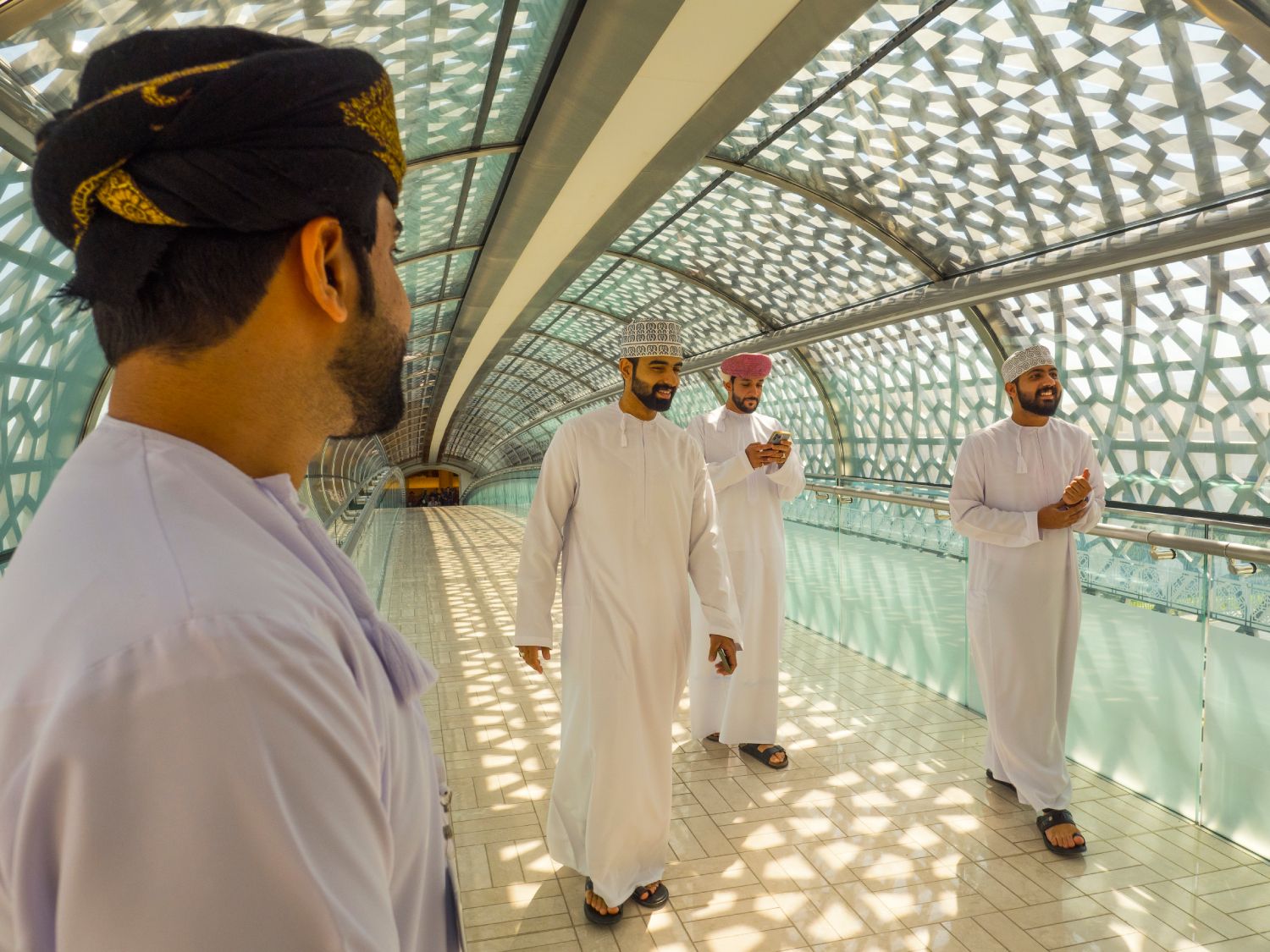 Interior de la Ópera Real de Mascate.