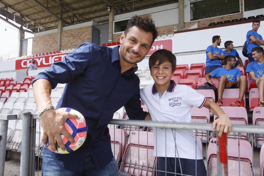 Presentació de René a Montilivi