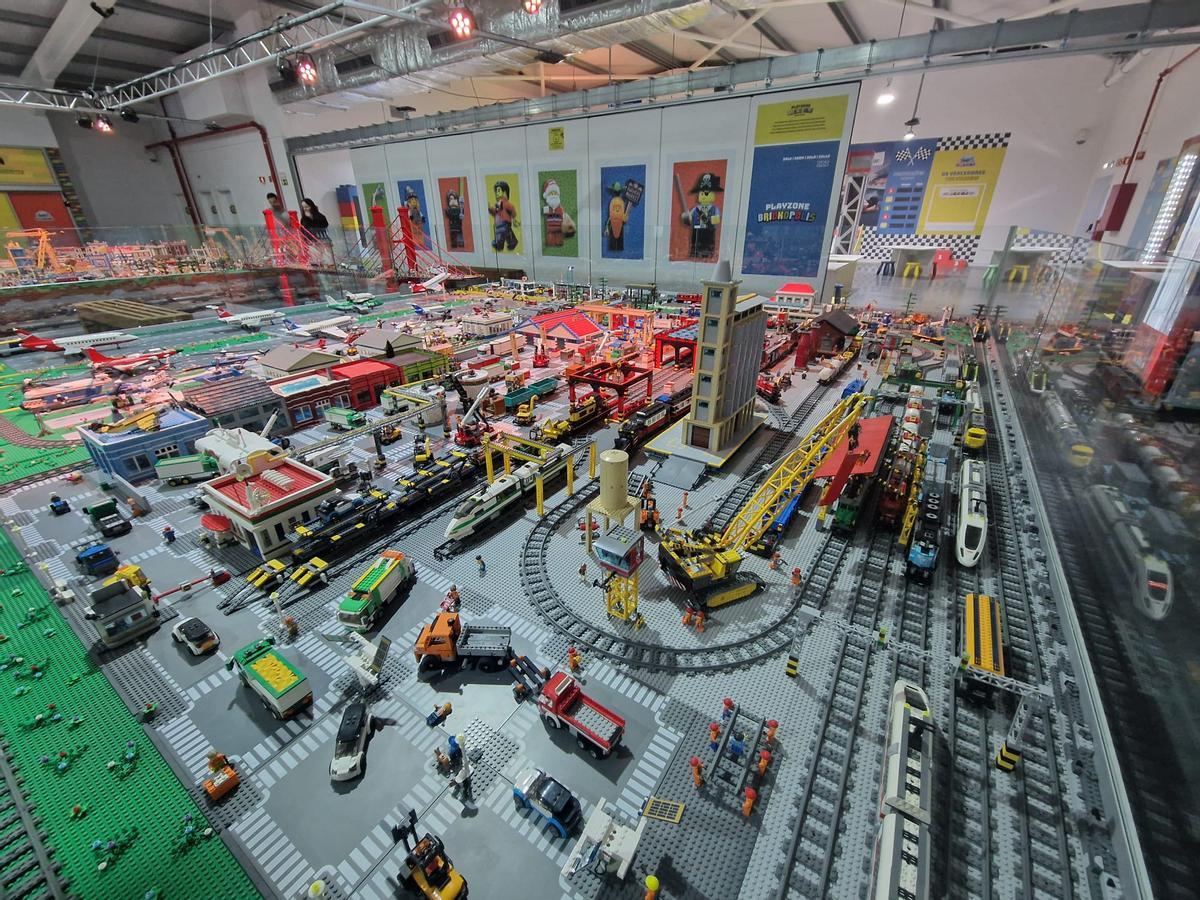 Así es el mayor diorama de LEGO del mundo expuesto en Portugal