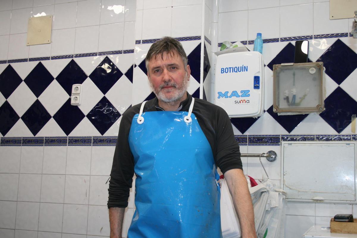 Fernando Lanzarote, de Pescados y Mariscos Fer y Charo.