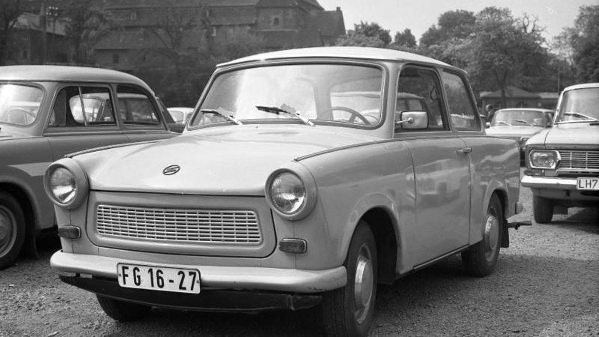 Un icono de la RDA: el automóvil Trabant.