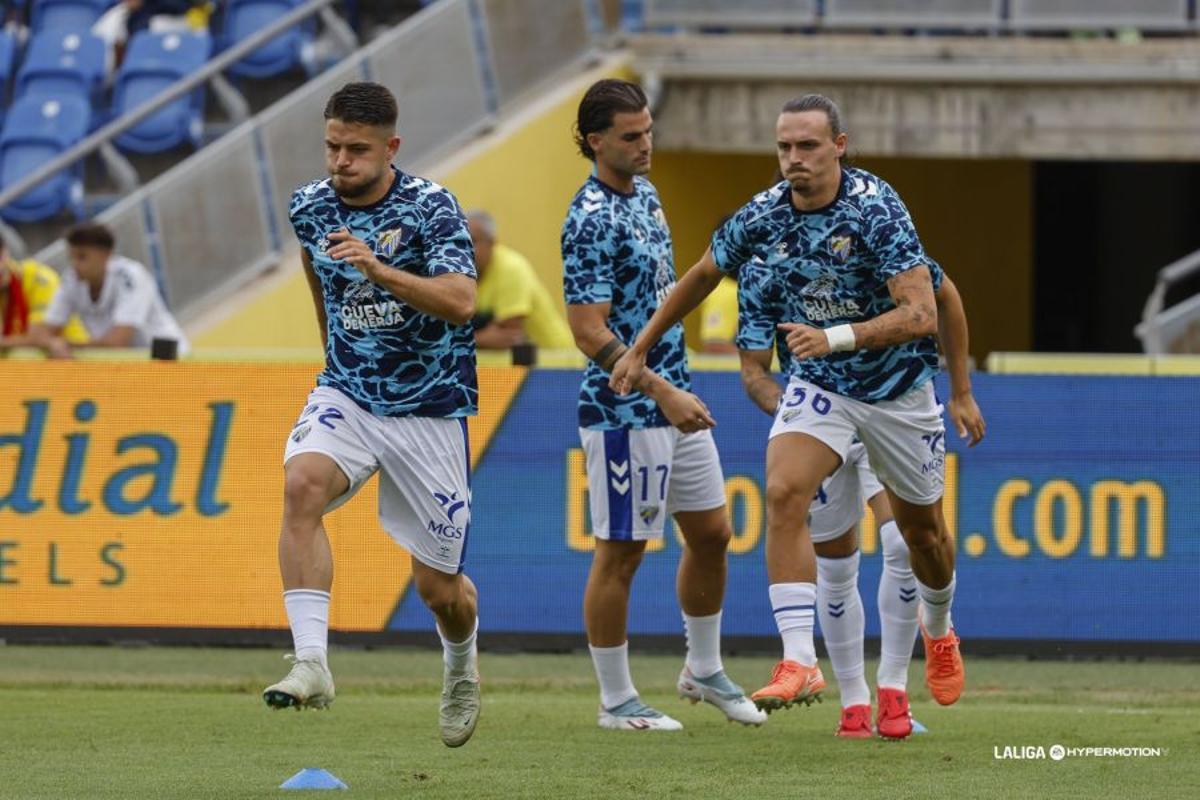 Málaga CF - Las Palmas, en imágenes