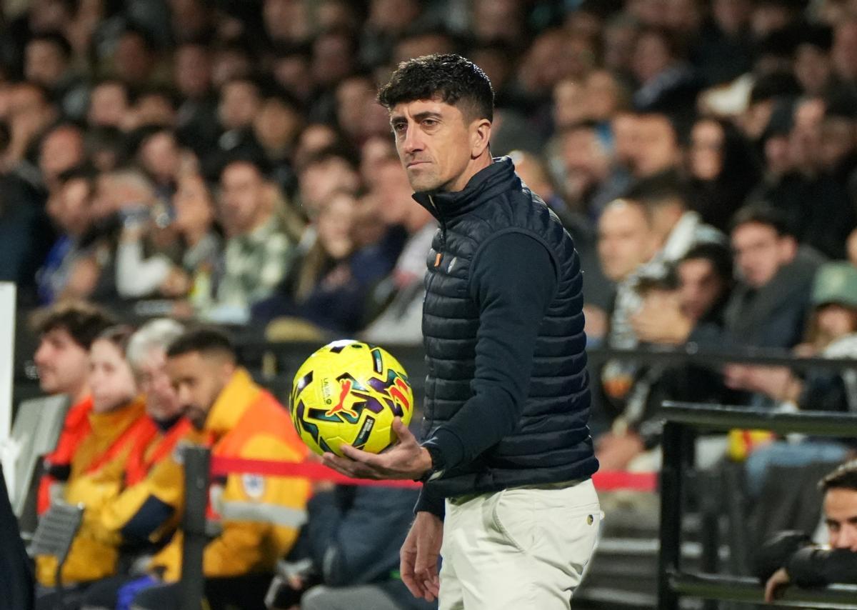 Pablo Hernández, en el Castellón-Dépor