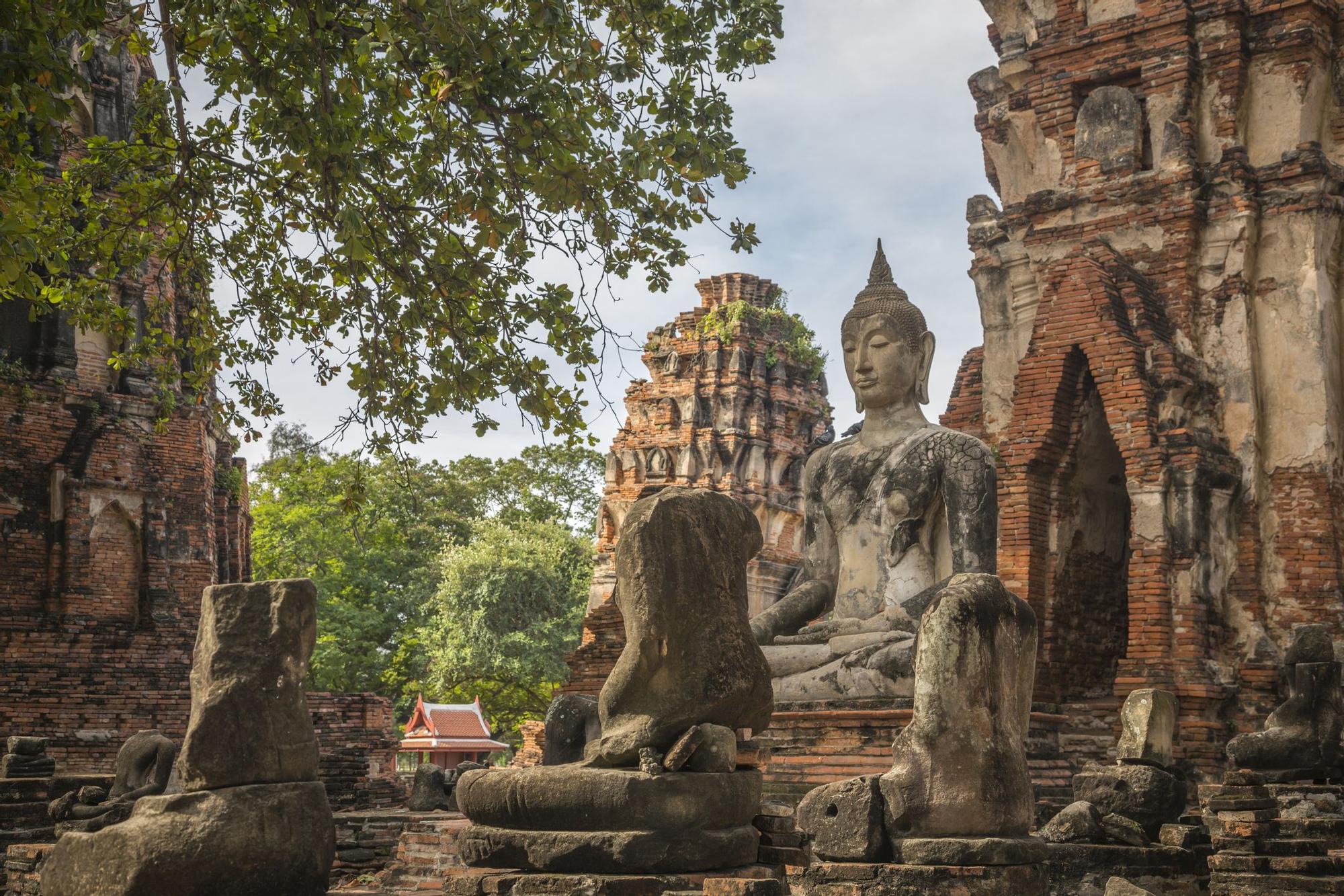 Antiguo templo de Wat Yai Chaimongkol