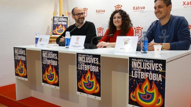Campanya contra la LGTBIfòbia a les Falles de Xàtiva