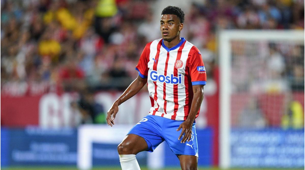 Jhon Solis pasa revista de sus primeros meses en Girona