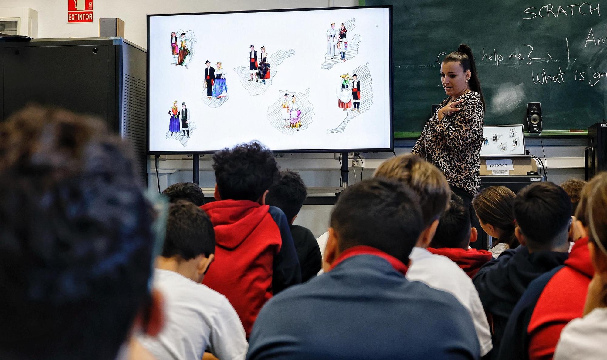 El colegio de El Draguillo prepara el Día de Canarias