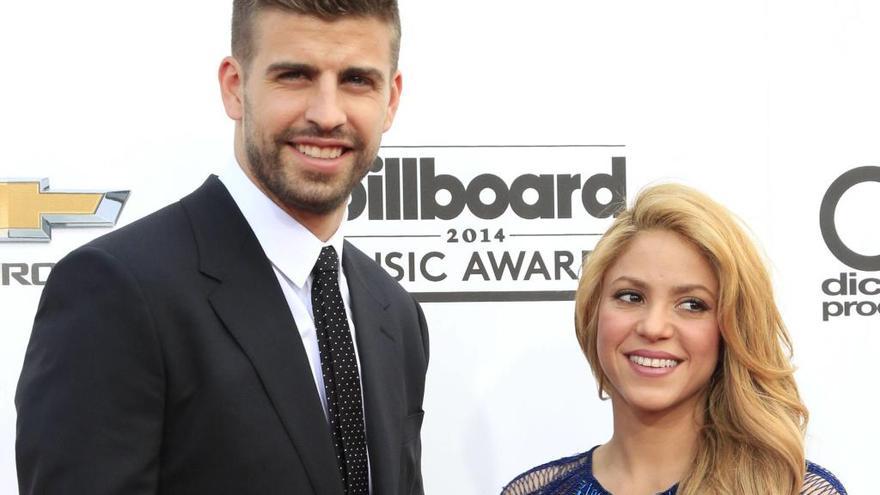 Shakira y Piqué en una imagen de archivo.