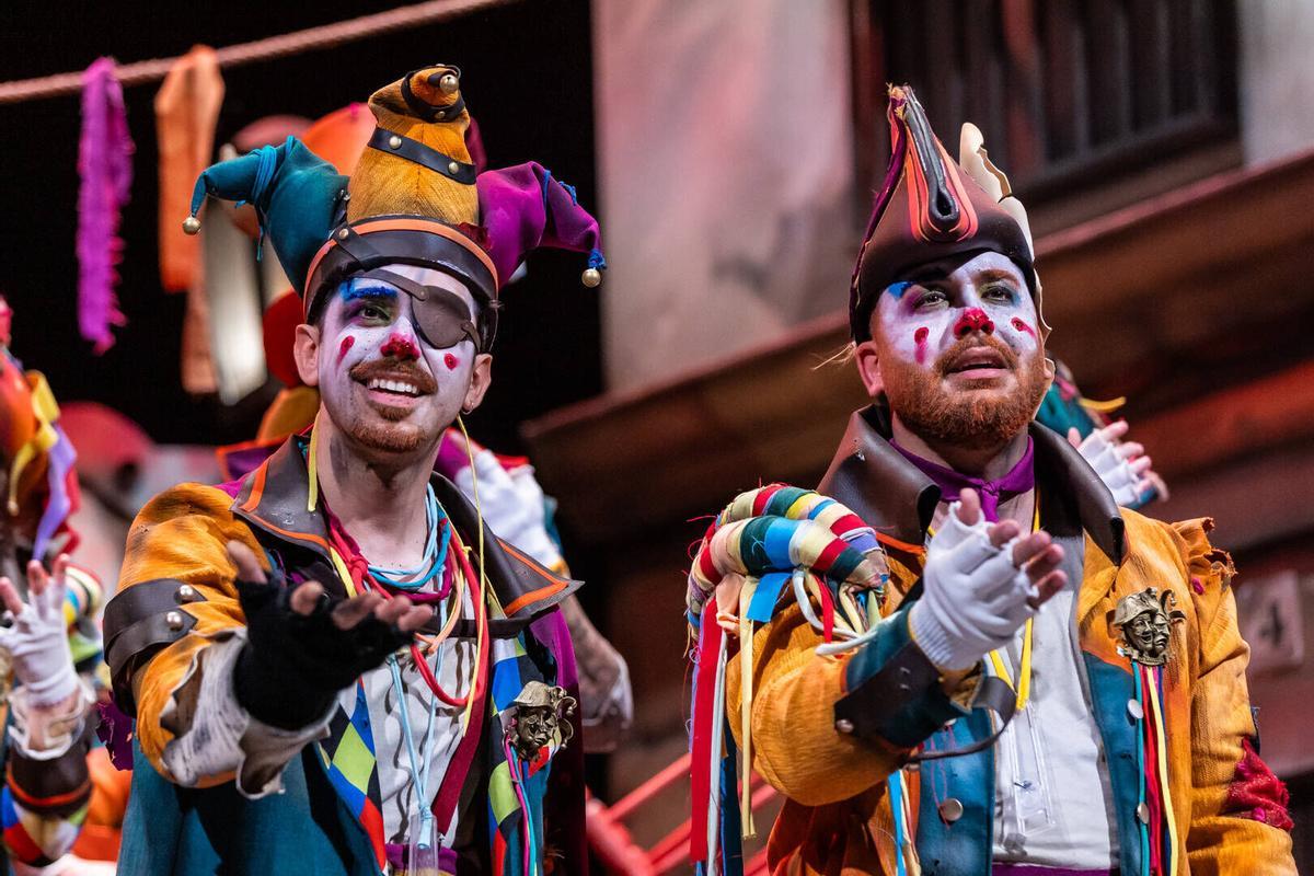 Comparsa 'Los rebeldes'