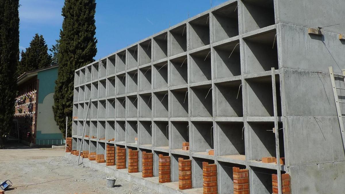 La última ampliació del cementiri de Solsona