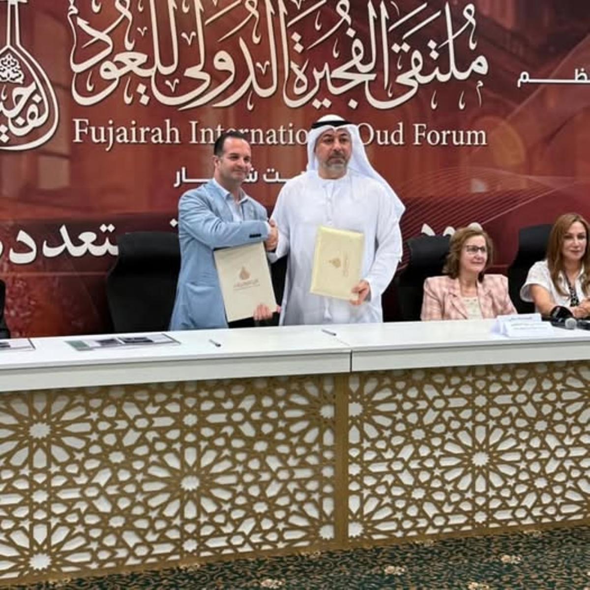 La firma del acuerdo