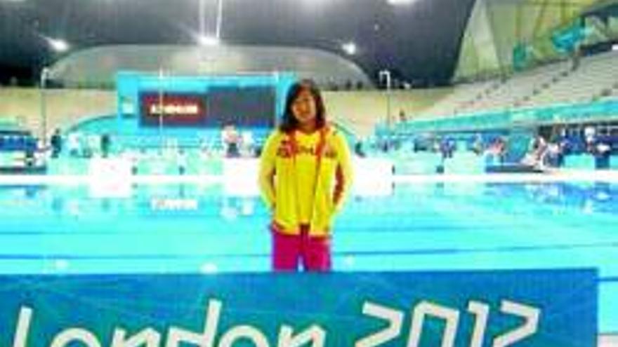 Isabel Yinghua no se clasifica para la final de los 100 metros espalda