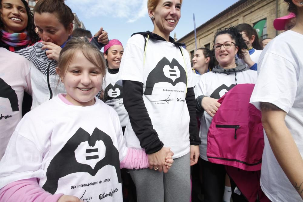 Carrera de la mujer en Avilés