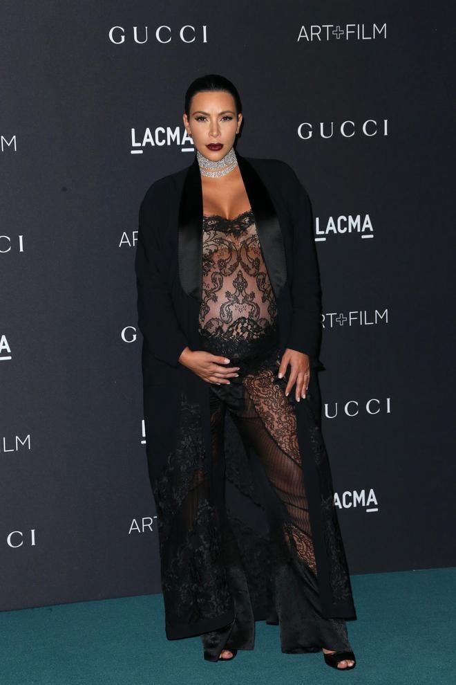 Kim Kardashian en la gala LACMA Art+Film