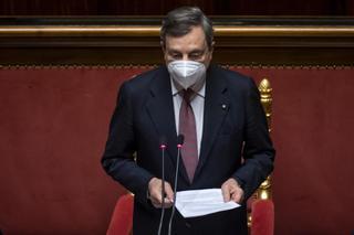 Mario Draghi y su gabinete obtienen el amplio apoyo del Senado de Italia