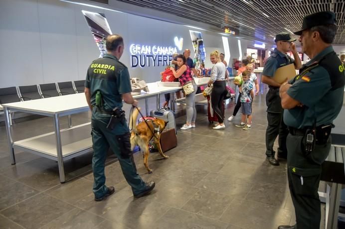 REPORTAJE UNIDAD CANINA AEROPUETO DE GRAN CANARIA