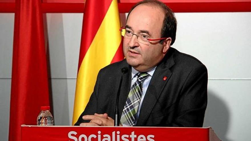 El líder del PSC, Miquel Iceta