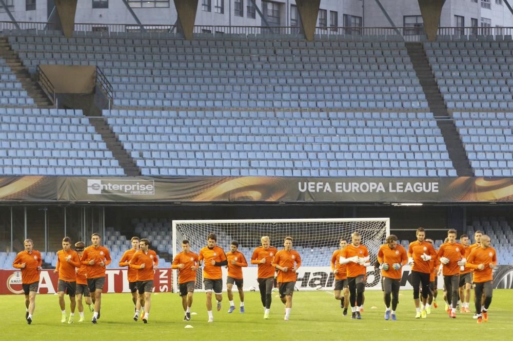 El Shakhtar Donetsk pisa Balaídos