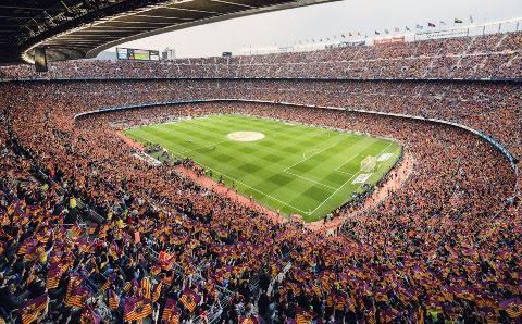 Una imagen del Camp Nou.