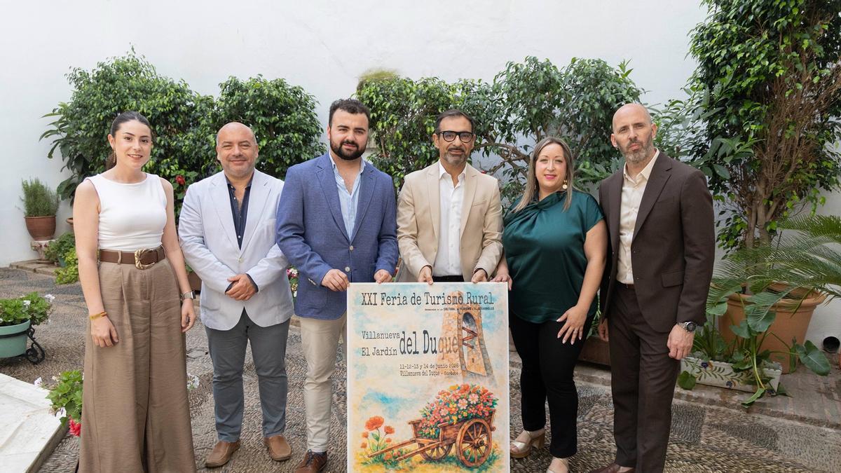 Presentación del cartel de la 21ª edición de la Feria del Turismo Rural de Villanueva del Duque.