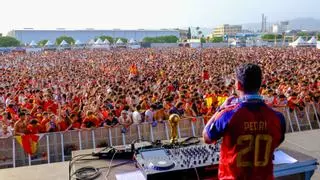 La final del Mundial en Mallorca: La 'fan zone' de España en Son Fusteret