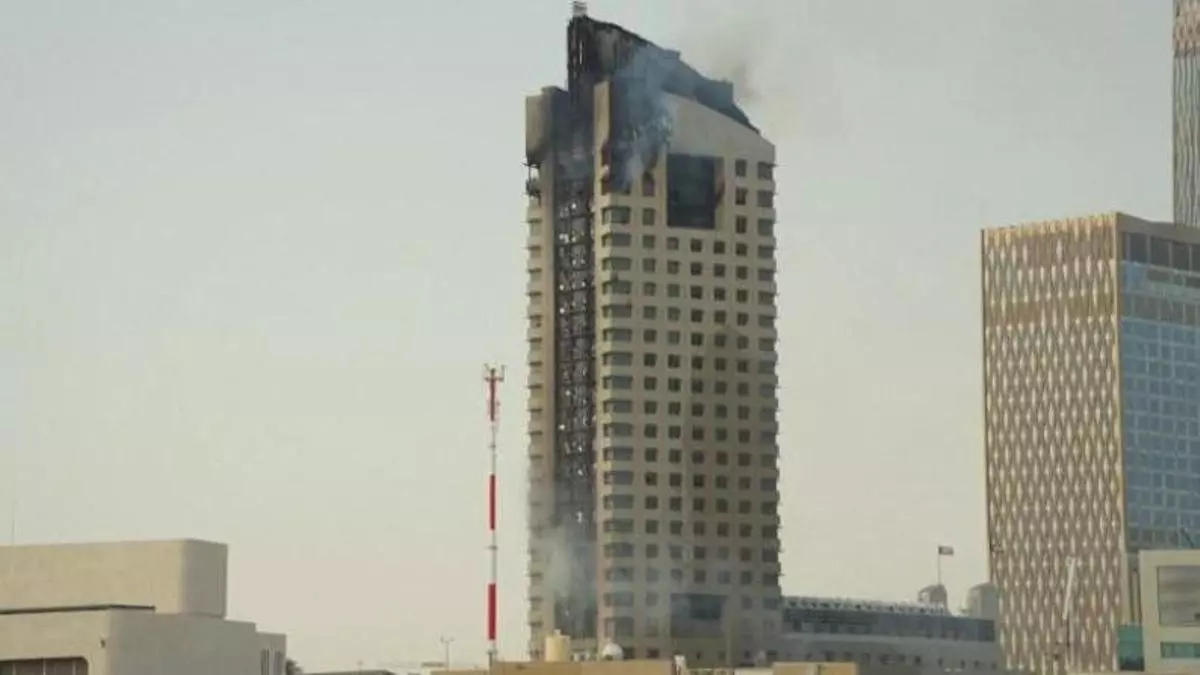 Irán alcanza con un misil una base estadounidense en Kuwait