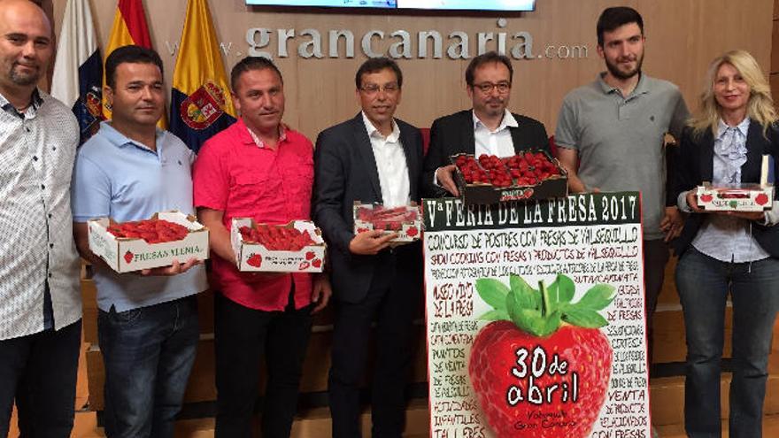 Valsequillo repartirá el domingo mil kilos de fresas entre los visitantes