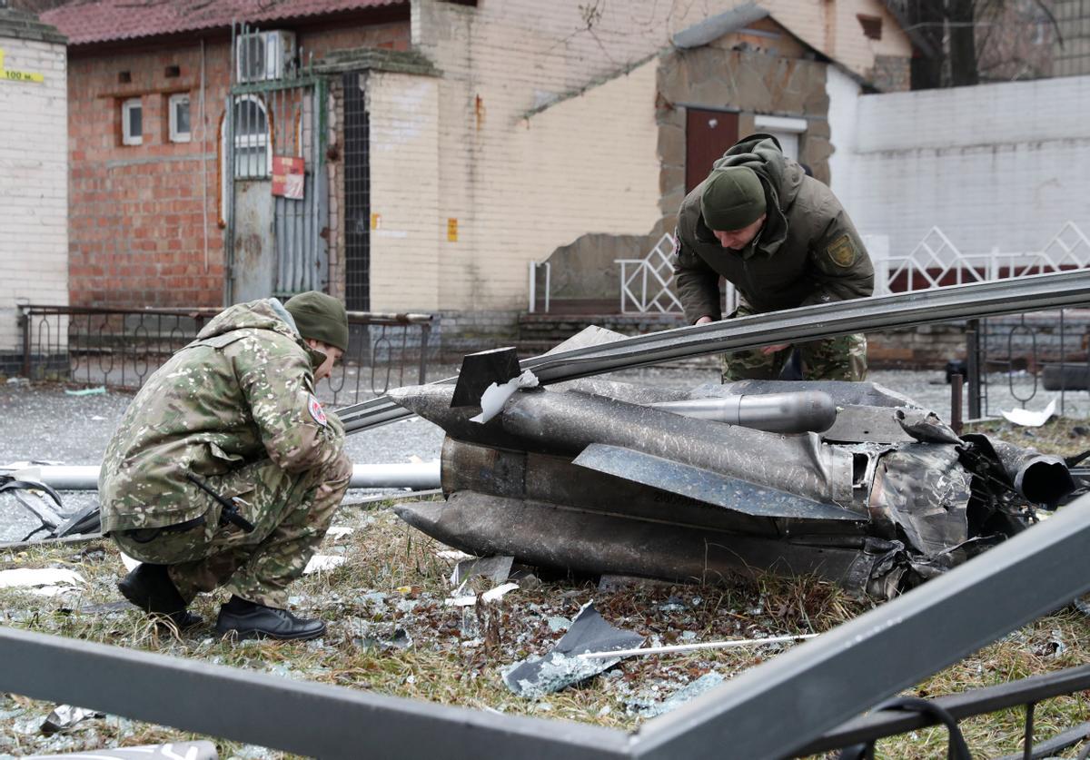 El ataque de Rusia a Ucrania, en imágenes. El ataque de Rusia a Ucrania, en imágenes.