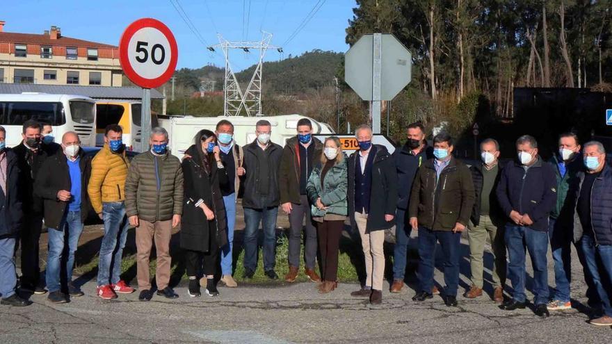 Pastor lleva al Congreso el soterramiento de una línea eléctrica en Salceda