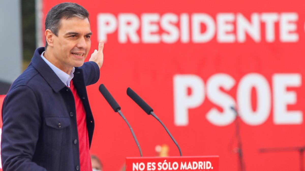 El presidente del Gobierno, Pedro Sánchez