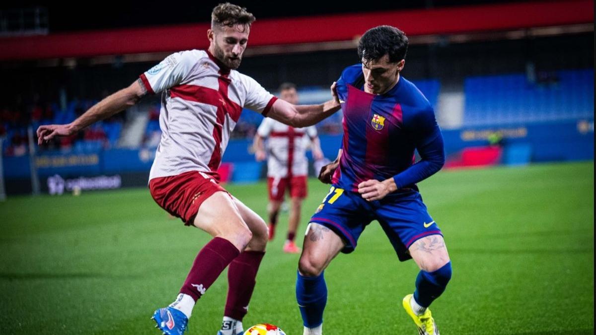 El Barça Atlètic no pudo con férreo Alcoyano