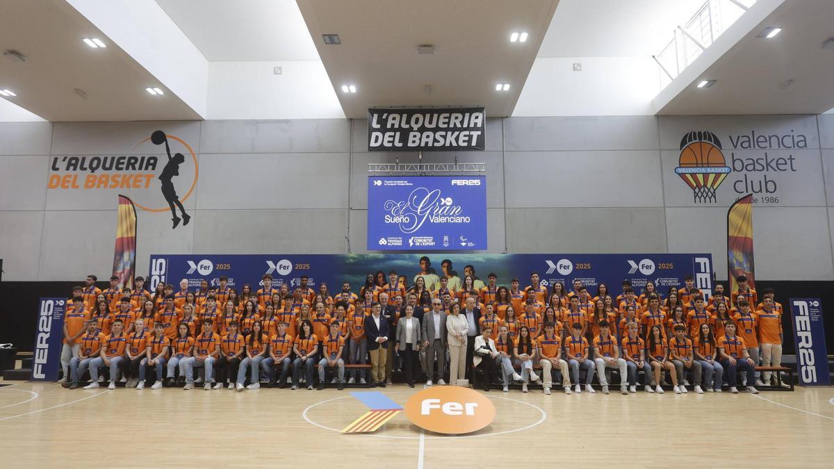 L'Alqueria del Basket acogió la presentación del Proyecto FER